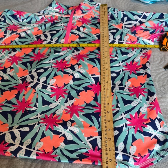 Jofit UV Long Sleeve Mock 1/4 Zip Golf Shirt; Sz: L; EUC - Picture 7 of 10